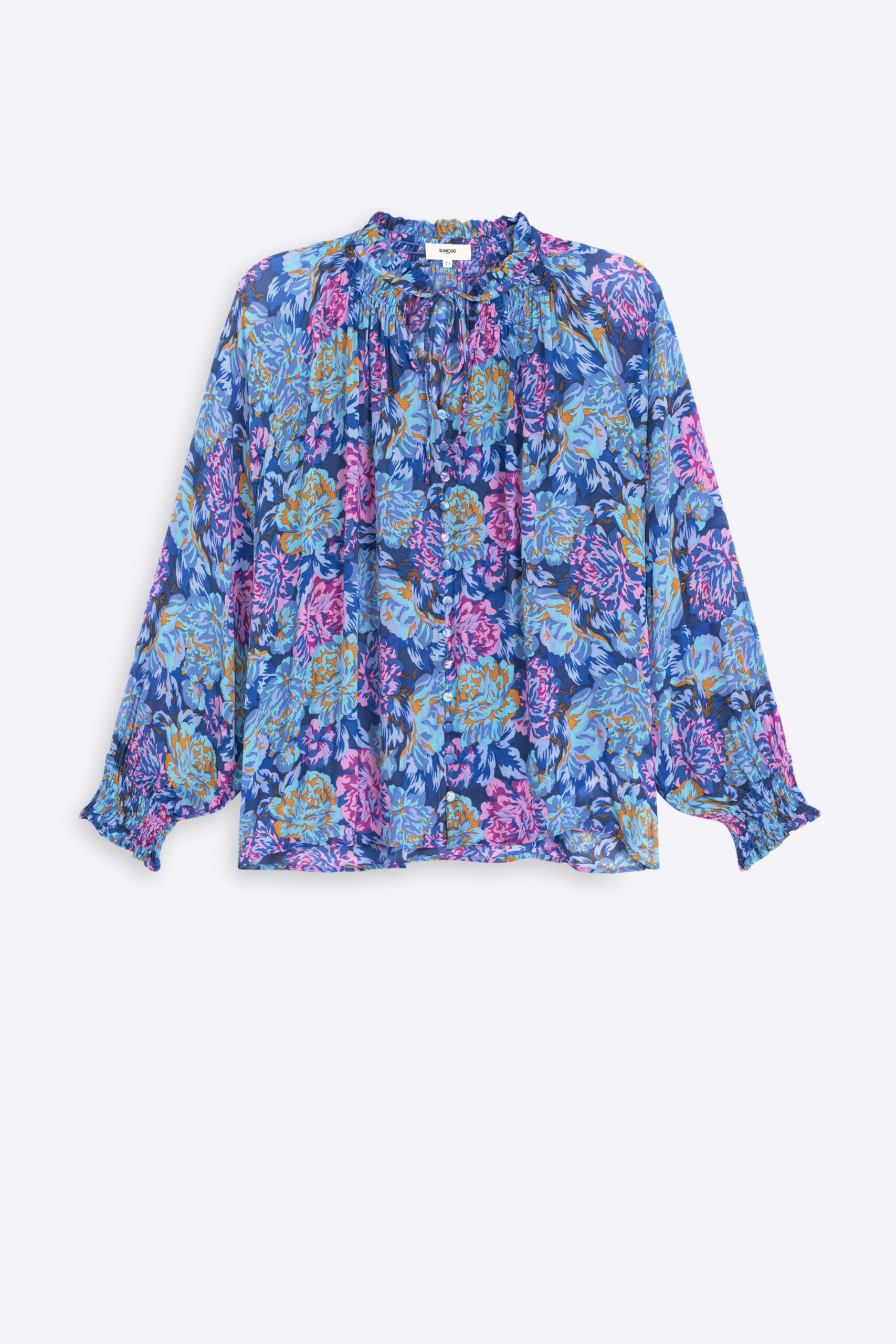 Linda Blouse - Bleu - Harrison Fashion