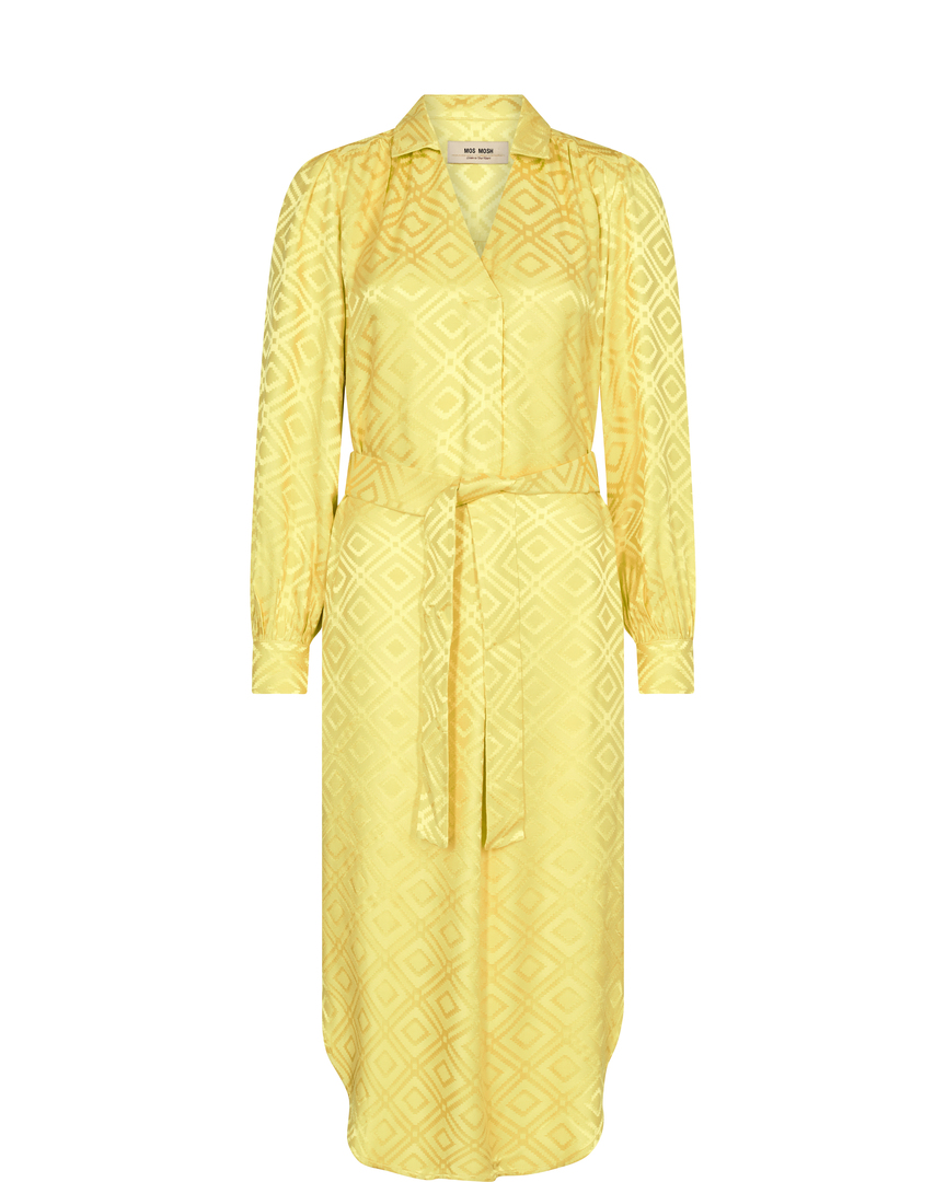 Aldo Geo Dress - Yellow plum - Harrison Fashion