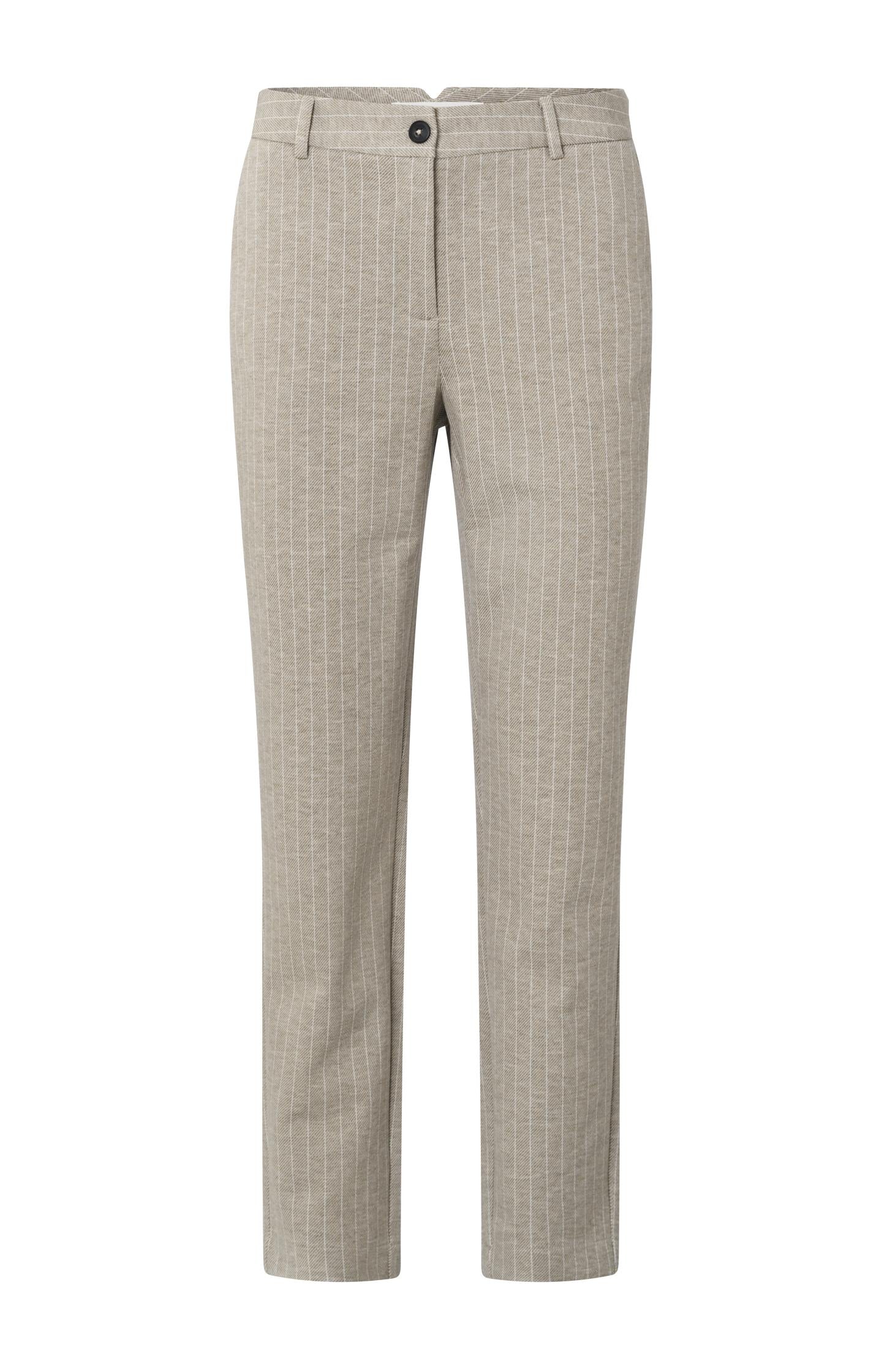Soft pantalon| Pure Cashmere Brown Dessin - Harrison Fashion