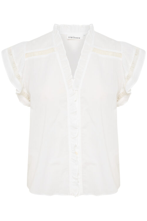 OmmiKB Top | Bright White