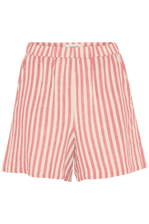 SLBelira Shorts | Hot Coral Stripes