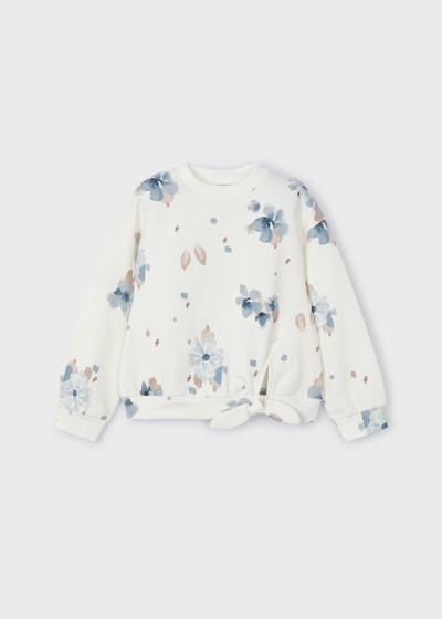 Girl Floral Jumper| Blue